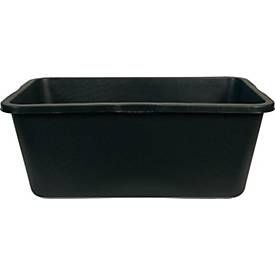 BERDAL Mörtelkasten GRIPLINE-D, 90 l, Kunststoff schwarz, 4 Griffe, L-Skala