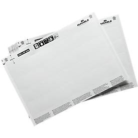Beschriftungsbogen Label Refill, perforiert, bedruckbar, B 200 x H 20 mm, 100 Schilder