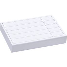 Beschriftungsetikett RKE 300, für Stirnseiten, 100 Stück