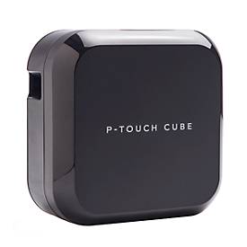 Beschriftungsgerät Brother P-touch CUBE Plus, USB/Bluetooth, 180 x 360 dpi, 20 mm/s, Li-Ionen-Akku, schwarz