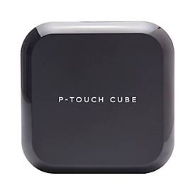 Beschriftungsgerät Brother P-touch CUBE Plus, USB/Bluetooth, 180 x 360 dpi, 20 mm/s, Li-Ionen-Akku, schwarz