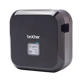 Beschriftungsgerät Brother P-touch CUBE Plus, USB/Bluetooth, 180 x 360 dpi, 20 mm/s, Li-Ionen-Akku, schwarz