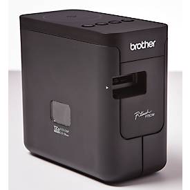 Beschriftungsgerät Brother PT-750W, 30 mm/Sek., USB/WLAN/FNC, für 3,5-24 mm breite TZe-Schriftbänder, B 78 x T 152 x H 143 mm, anthrazit