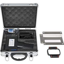 Beschriftungsgerät G & G MP001 3PLUS, 600 x 600 dpi, 60 m/min, bis 10 h Akkulaufzeit, 4,3' Touchscreen, Ladegerät