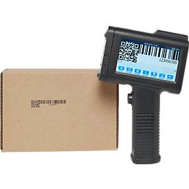 Beschriftungsgerät G & G MP001 3PLUS, 600 x 600 dpi, 60 m/min, bis 10 h Akkulaufzeit, 4,3' Touchscreen, Ladegerät