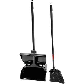 Besen Rubbermaid® Lobby Pro®, einhändig führbar, abgeschrägte Borsten, Kunststoff, L 190,5 x B 50,8 x H 889 mm, schwarz