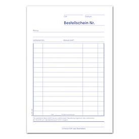 Bestellscheinbuch A5 3x40 Blatt hoch