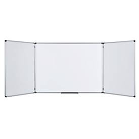 Klapptafel Earth-It Maya, magnetisch u. emailliert, Stiftablage, 2 Größen