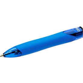 BIC 4 Colours Grip Vierfarb-Kugelschreiber mit mittlerer Spitze und weichem Griff, 1 Stück