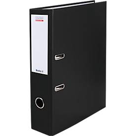 Biella Bundesordner® A4 70 mm, black, 20 pieces