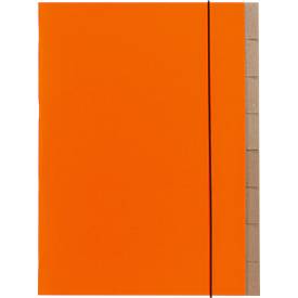 Image of Biella Ordnungsmappe mit Gummiband Skandal, A4, orange