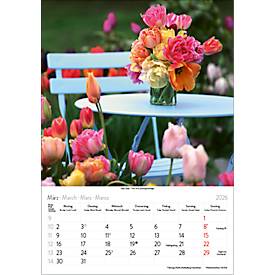 Bildkalender Korsch Blütenzauber 2026, mit Fotomotiven, B 235 x H 335 mm, Papier