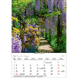 Bildkalender Korsch Blütenzauber 2026, mit Fotomotiven, B 235 x H 335 mm, Papier