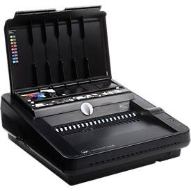 Bindegerät GBC CombBind C450E, elektrisch, Plastikbindung bis 450 Blatt, Stanzen bis 25 Blatt, A4
