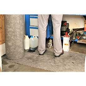 Bindemittel, universal, L 40 m x B 800 mm, grau, 1 Stück