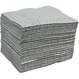 Bindevlies-Tücher BASIC heavy universal, 2-lagig, L 500 x B 400 mm, grau, 100 Stück