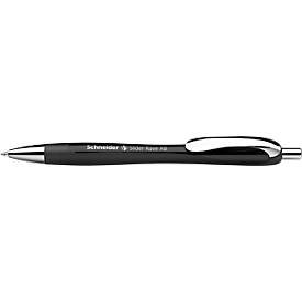 Schneider Biros Slider Rave, zwart-zwart, 5 stuks