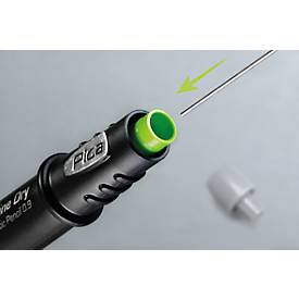 Bleistift Pica Fine Dry Longlife Automatic Pencil 0.9, Minendurchmesser 0,9 mm, Auto-Minenvorschub, Staub-/Nässeschutz, mit 5 Minen Härtegrad HB