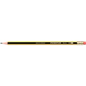 Bleistift STAEDTLER Noris 122, HB, mit Radiergummi
