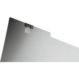 Blickschutzfilter Durable MAGNETIC, für Notebooks & Touchscreens mit 14,0'' & Bildformat 16:9, inkl. Dokumententasche & Mikrofasertuch, anthrazit/grau