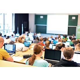 Blickschutzfilter Durable MAGNETIC, für Notebooks & Touchscreens mit 14,0'' & Bildformat 16:9, inkl. Dokumententasche & Mikrofasertuch, anthrazit/grau