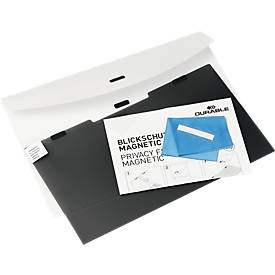 Blickschutzfolie Durable MAGNETIC, für Notebooks & Touchscreens mit 14,0'' & Bildformat 16:9, inkl. Dokumententasche & M