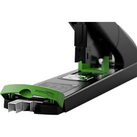 Blockheftgerät NOVUS B 50 re+new, für Klammern Typ 23/6 bis 23/13, bis zu 140 Blatt, Lademechanik, ABS, Vollmetall & Recycling-Kunststoff