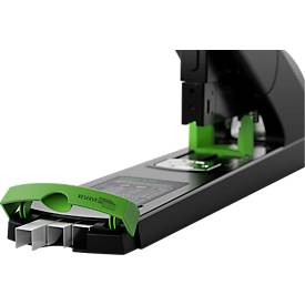 Blockheftgerät NOVUS B 56 re+new, für Klammern Typ 23/8 bis 23/24, bis zu 200 Blatt, Lademechanik, ABS, Vollmetall & Recycling-Kunststoff