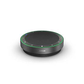 Bluetooth Freisprecheinrichtung Jabra SPEAK2 75, tragbar, bis 4 Teilnehmer, bis 30 m, bis 32 h, 4 Mikrofone, USB-C, optimiert für Microsoft Teams, dunkelgrau