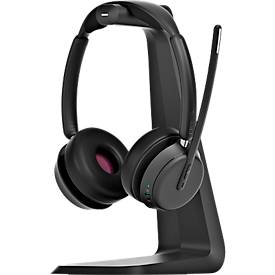 Bluetooth Headset EPOS Impact 1061 Headset, binaural, UC optimiert, bis 30 m, schwarz 