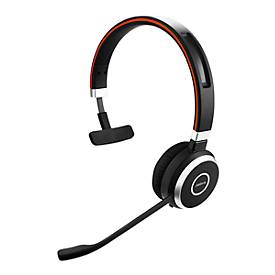 Bluetooth-Headset Jabra Evolve 65, USB, passive Noise-Unterdrückung, Busylight, bis 30 m, bis 14 h, monaural oder binaural