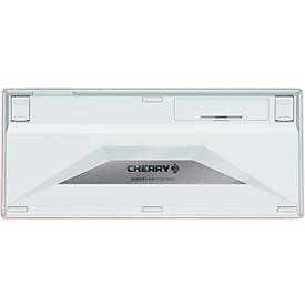 Bluetooth Tastatur Cherry KW 7100 Mini BT Cherry Blossom, QWERTZ, Multi-Device, kompaktes Format, inkl. Transporttasche