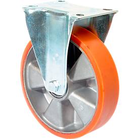 Bockrolle aus Polyurethan, ohne Feststeller