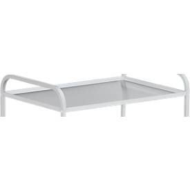 Boden zusätzlich für Servierwagen mit 2 Etagen, Edelstahl