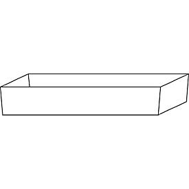 Bodenauffangwanne STAWA-R für asecos Sicherheitsschränke der Q30, Q90 und S90 Serie, Edelstahl 1.4016, B 1042 x T 507 x H 86 mm, 33 l