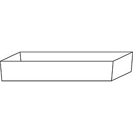 Bodenauffangwanne STAWA-R für asecos Sicherheitsschränke der Q30, Q90 und S90 Serie, Stahlblech, lichtgrau, B 1042 x T 507 x H 86 mm, 33 l