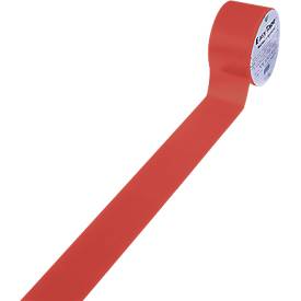 Image of Bodenmarkierungsband, 75 mm breit, rot