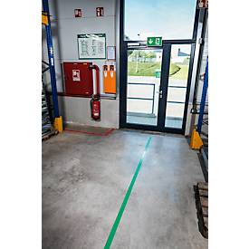 Bodenmarkierungsband Duraline, 30 m, selbstklebend, für Innen & Außen, grün