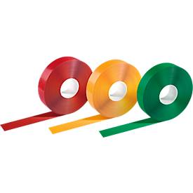 Bodenmarkierungsband Duraline, 30 m, selbstklebend, für Innen & Außen, verschiedene Signalfarben