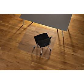 Bodenschutzmatte Duragrip Meta- RS Office Products, für Hartböden, VAB®-Haftschicht, strukturiert, transparent, L 1200 x B 1300 mm