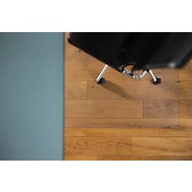 Bodenschutzmatte Duragrip Meta- RS Office Products, für Hartböden, VAB®-Haftschicht, strukturiert, transparent, L 1200 x B 1300 mm