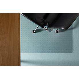 Bodenschutzmatte Duragrip Meta- RS Office Products, für Teppichböden, Ankernoppen, strukturiert, transparent, L 1200 x B 1500 mm