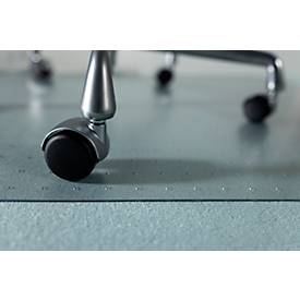 Bodenschutzmatte Duragrip Meta- RS Office Products, für Teppichböden, Ankernoppen, strukturiert, transparent, L 1200 x B 900 mm