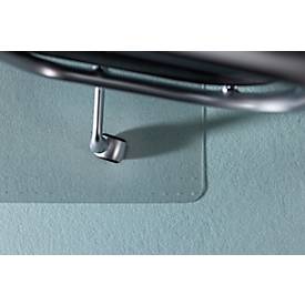 Bodenschutzmatte ECOGRIP HEAVY, für Teppichböden, Ankernoppen, temperaturbeständig, transparent, L 1200 x B 1100 mm