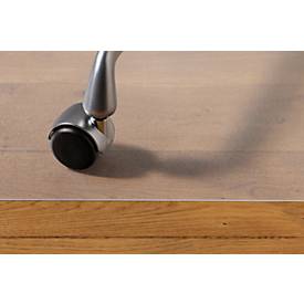 Bodenschutzmatte Ecogrip® Solid-RS Office Products, für Hartböden, VAB®-Haftschicht, rutschfest & schwer entflammbar, 1500 x 1200 mm, PC, transparent