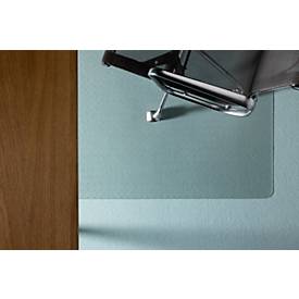 Bodenschutzmatte Ecogrip® Solid-RS Office Products, für Teppichböden, Ankernoppen, rutschfest & schwer entflammbar, 1300 x 1200 mm, PC, transparent