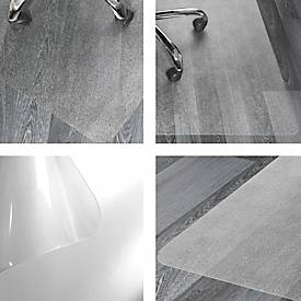 Bodenschutzmatte Floortex Marlon BioPlus, rechteckig, für Hartböden, geeignet für Fußbodenheizungen, L 1185 x B 750 mm, PC, transparent