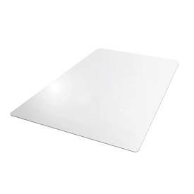 Bodenschutzmatte Floortex Marlon BioPlus, rechteckig, für Hartböden, geeignet für Fußbodenheizungen, L 1190 x B 890 mm, PC, transparent