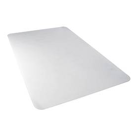 Bodenschutzmatte Floortex Marlon BioPlus, rechteckig, für Teppichböden bis H 12 mm, geeignet für Fußbodenheizungen, L 1185 x B 750 mm, PC, transparent