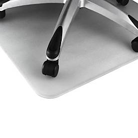 Bodenschutzmatte Floortex Original, rechteckig, für alle Böden, geeignet für Fußbodenheizungen, Stärke 1,7 mm, L 1200 x B 900 mm, PC, transparent